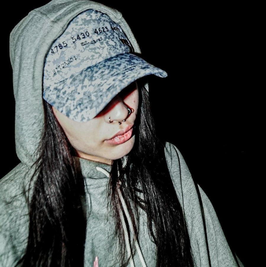 CAP HDBC CAMO GREY